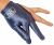 Перчатка для игры в бильярд Renzline Longoni серебристая, из особенно приятной для руки микрофибры